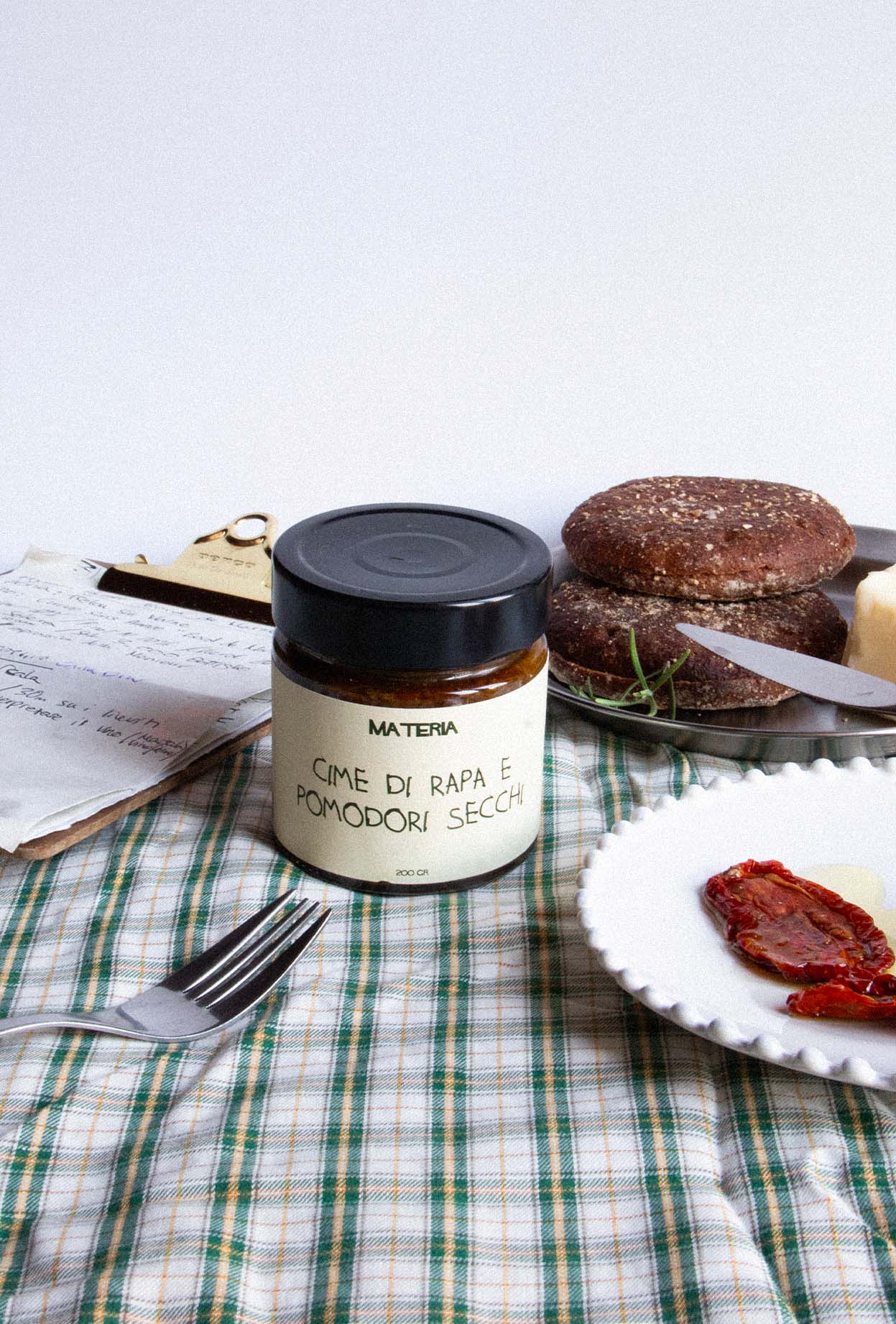 Crema di Cime di Rapa e Pomodori Secchi